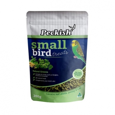 Peckish Small Bird Treats Natural Greens 200g